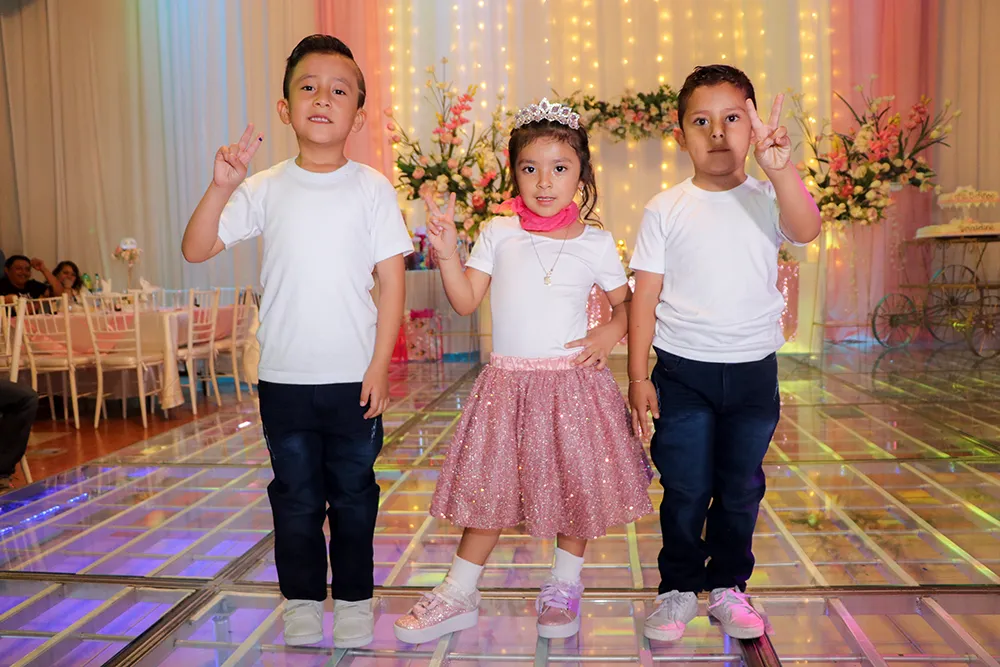 Cobertura de video para un evento infantil