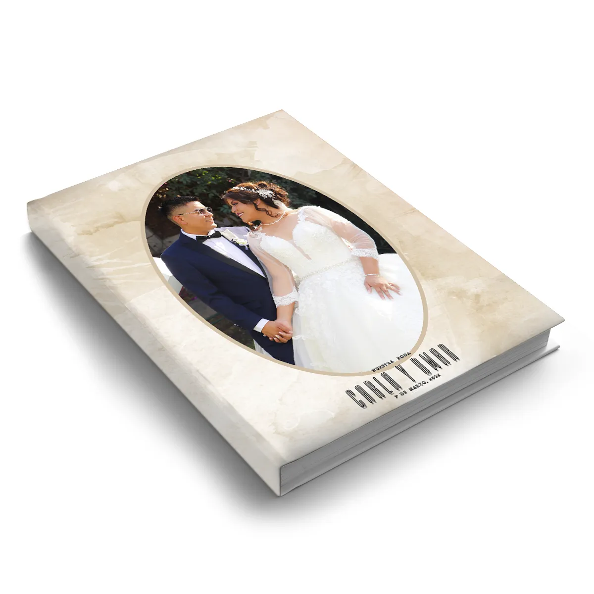 Página 1 de photobook de boda