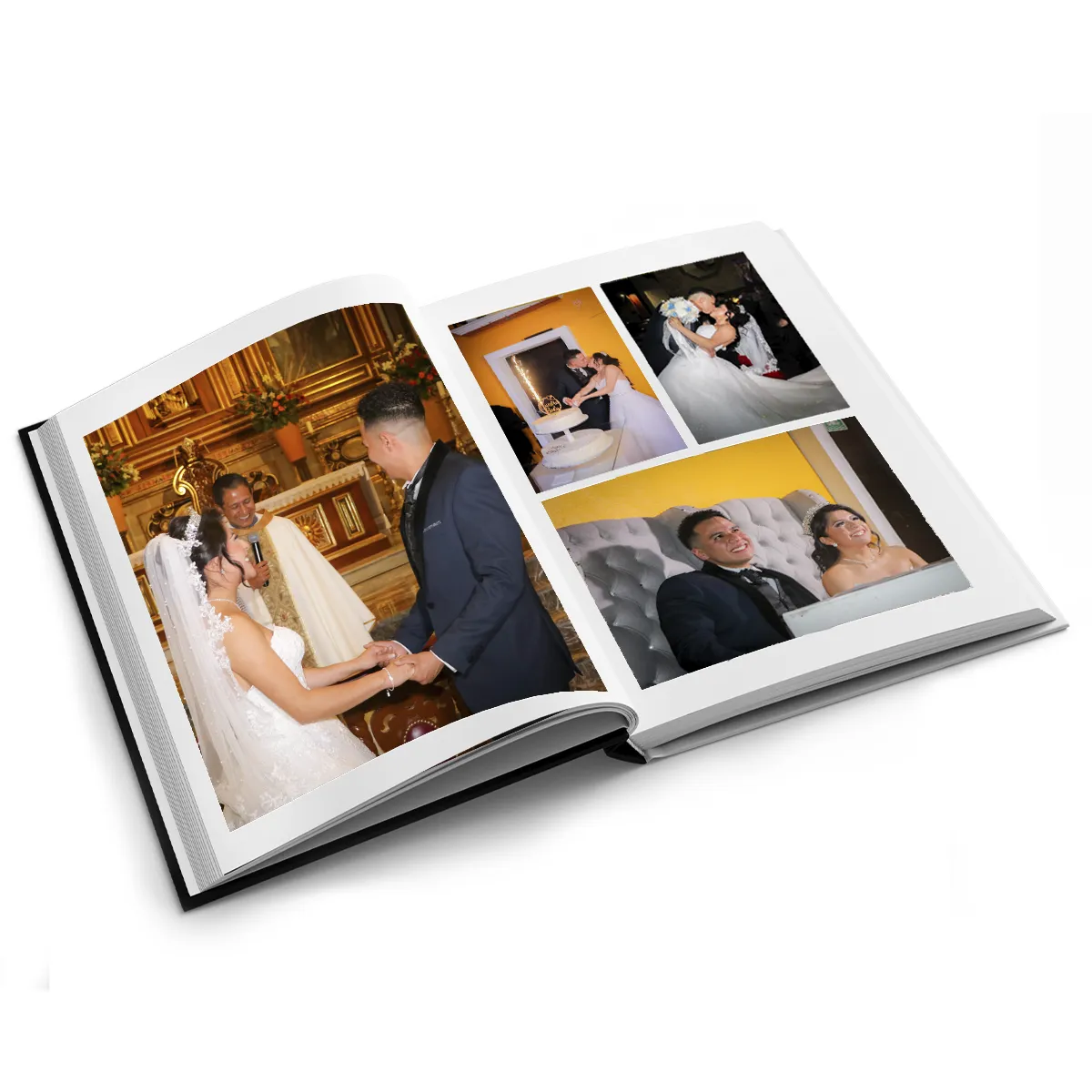 Página 2 de photobook de boda
