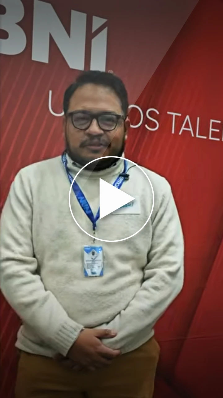 Testimonio empresarial de cliente BNI