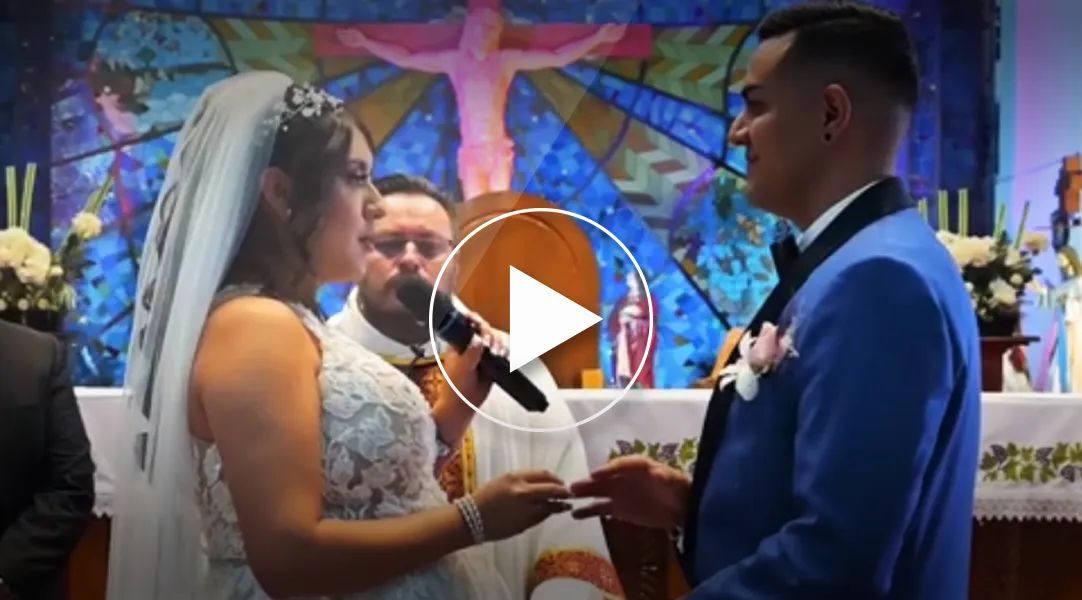 Testimonio en video de cliente de boda